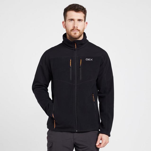 OEX Men’s Torbeg Windproof Fleece | Blacks