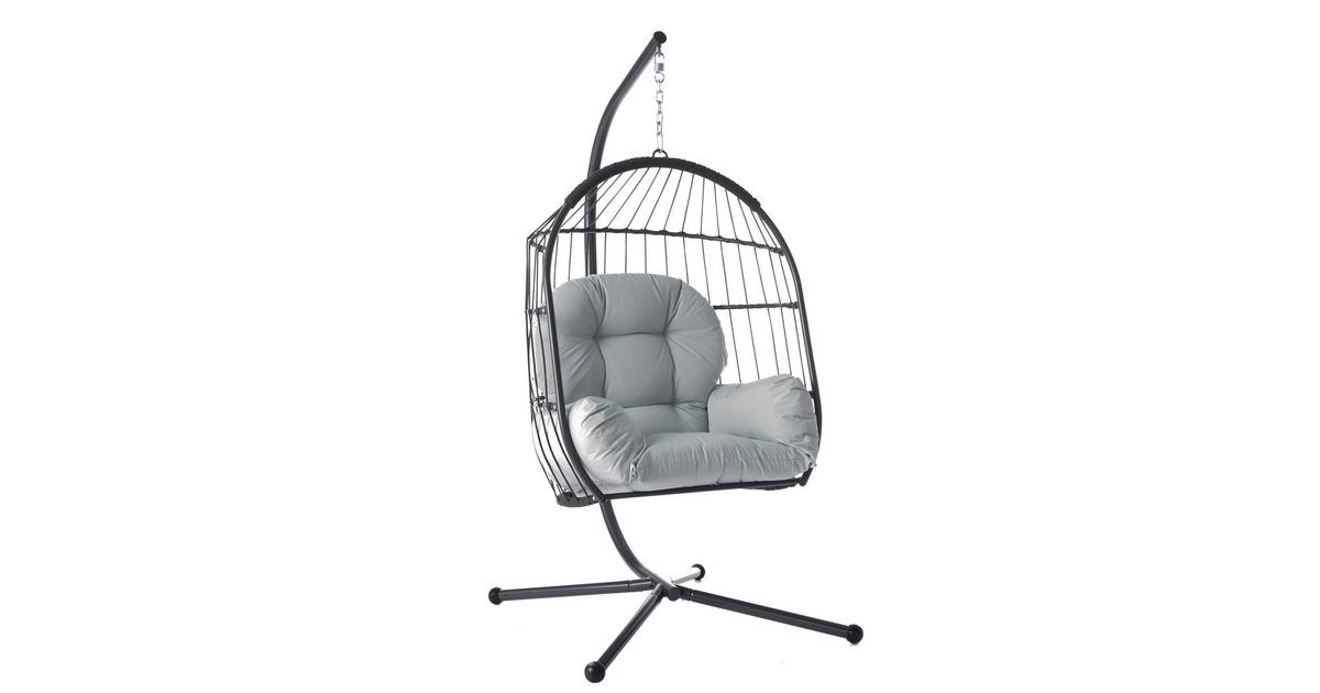 B and q online hanging chair