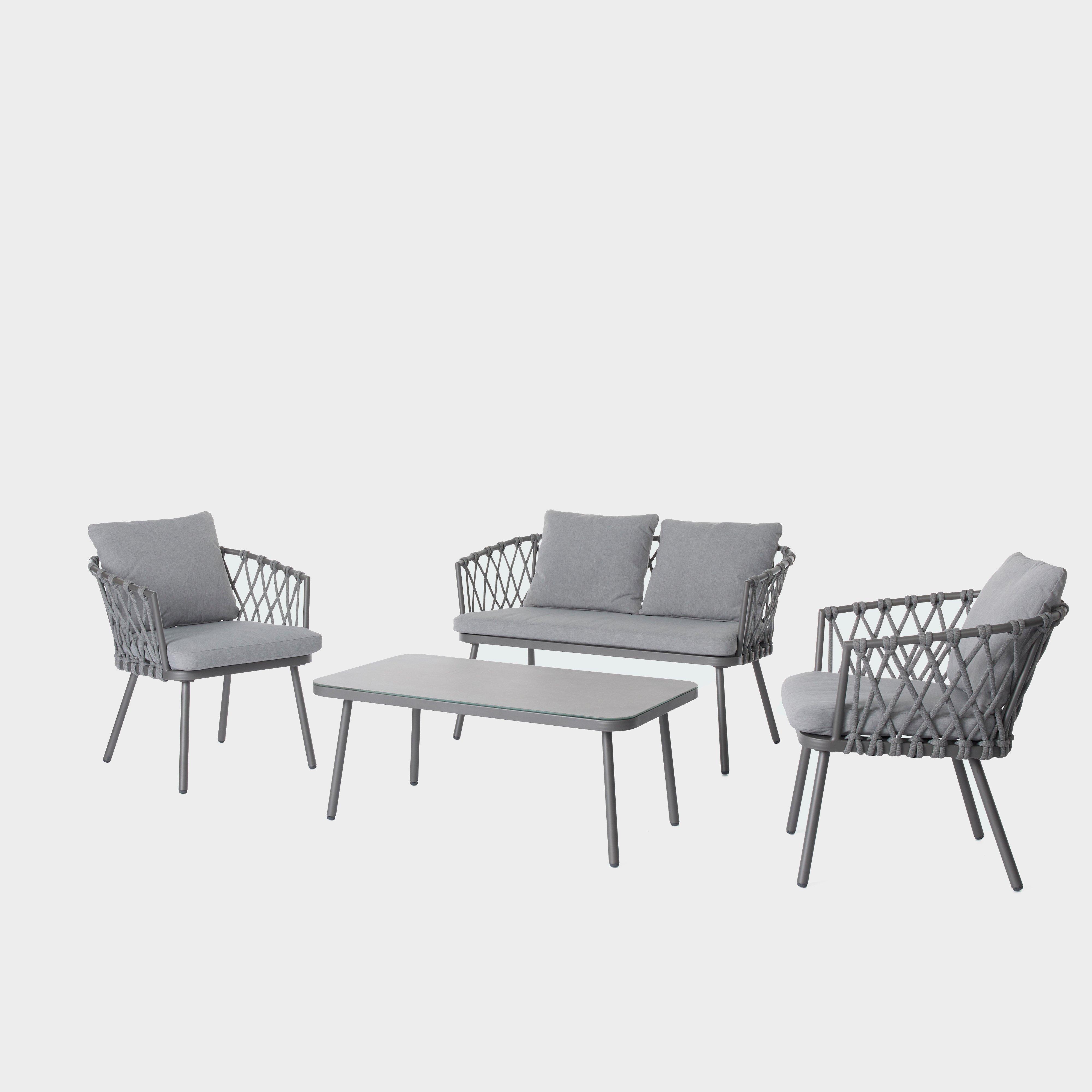 Image of Hi-Gear Penryn Lounge Set - Grey/Grey, Grey/Grey
