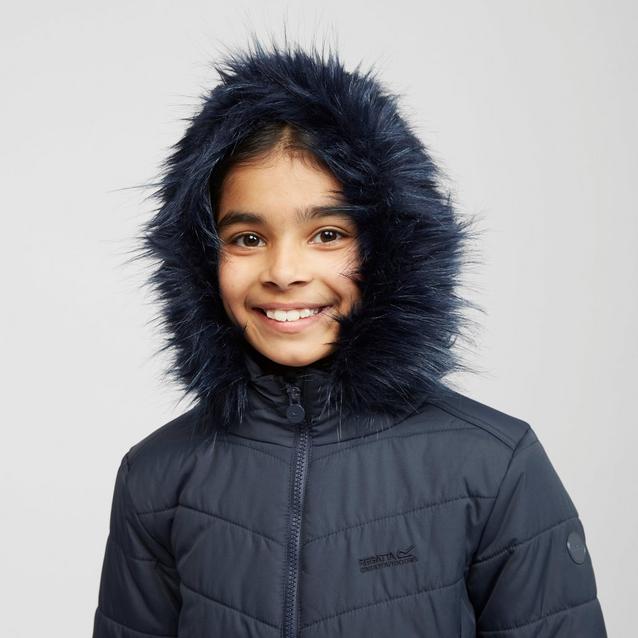 Girls insulated hot sale coat