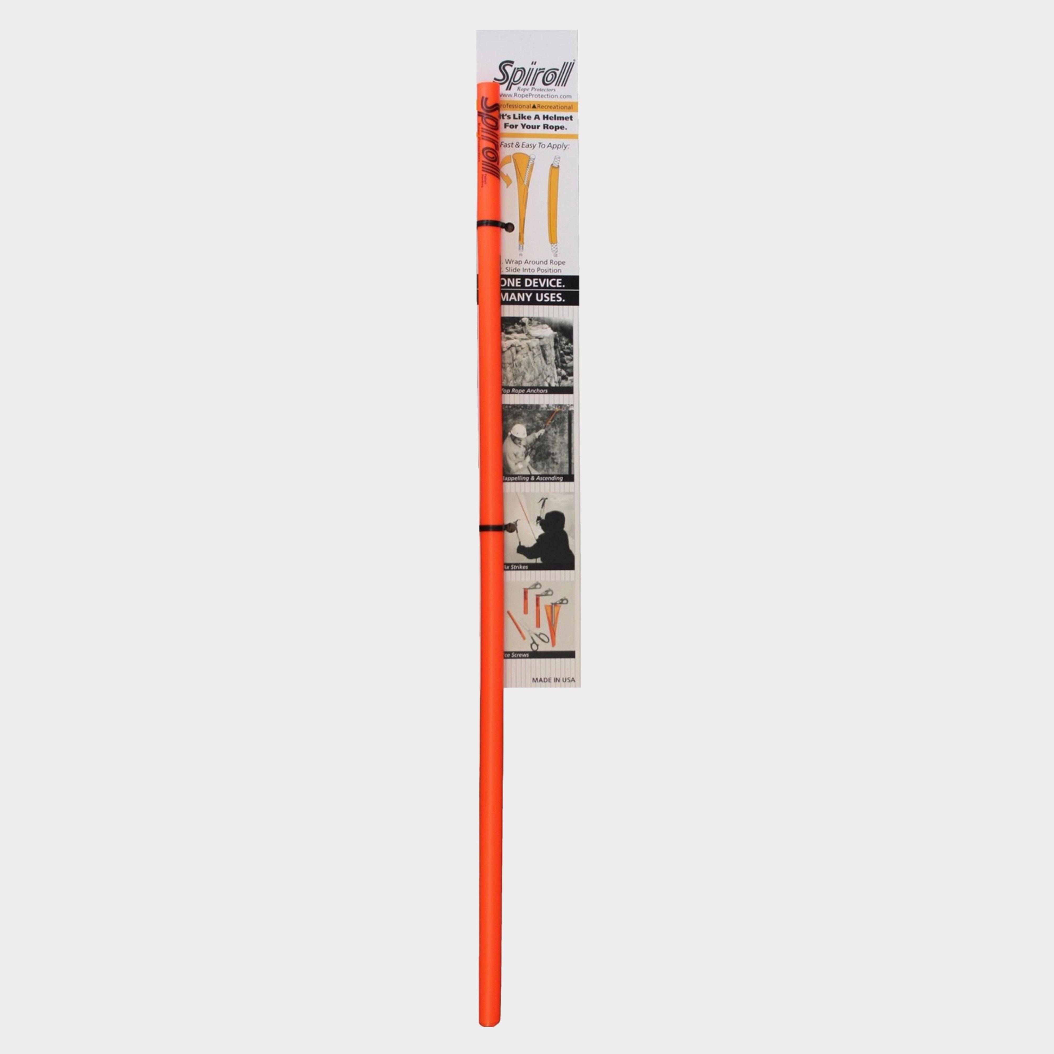 Image of Spiroll Rope Protector - Orange/Orange, Orange/orange