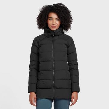 Black Montane Women’s Tundra Insulated Hooded Down Jacket