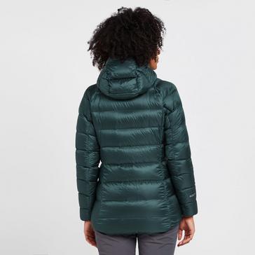 Green Montane Women’s Anti-Freeze XT Hooded Down Jacket