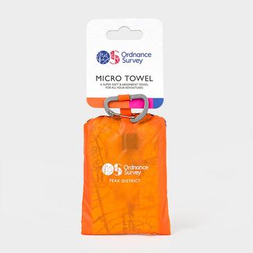 Multi Ordnance Survey Peak District Micro Towel