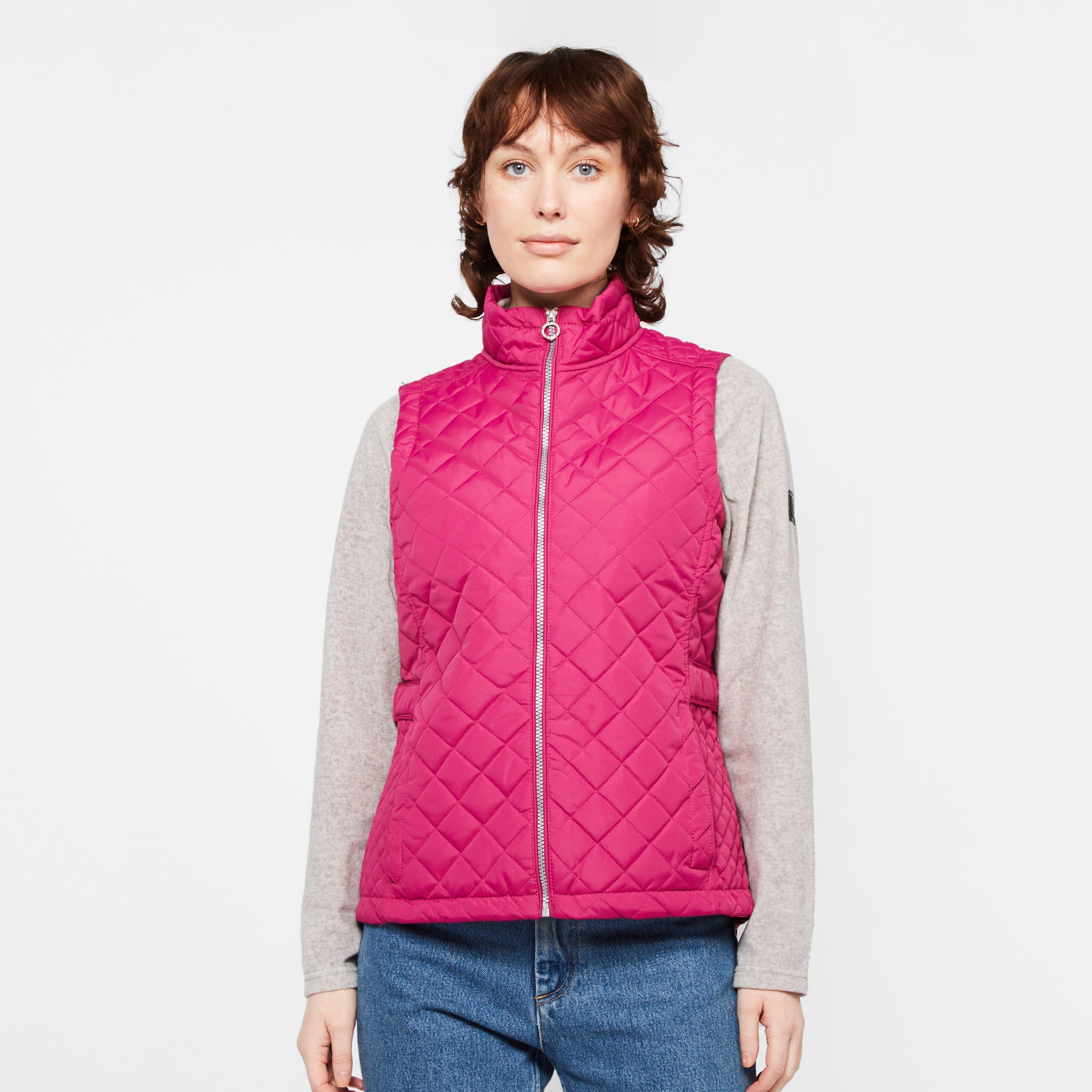Image of Regatta Women's Charleigh Quilted Insulated Bodywarmer - Pink/Pink, PINK/PINK