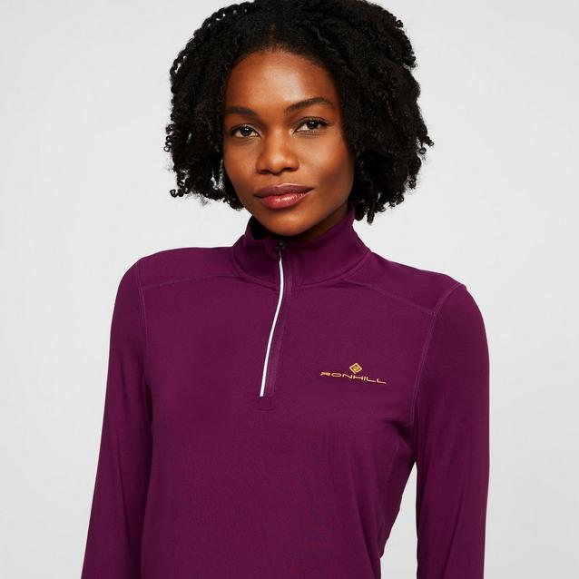 Ronhill Women's Tech Afterhours Half Zip Tee