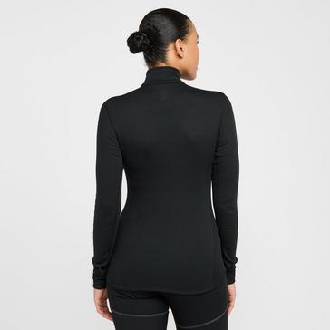 Black Odlo Women’s Active Warm Eco Long Sleeve Baselayer