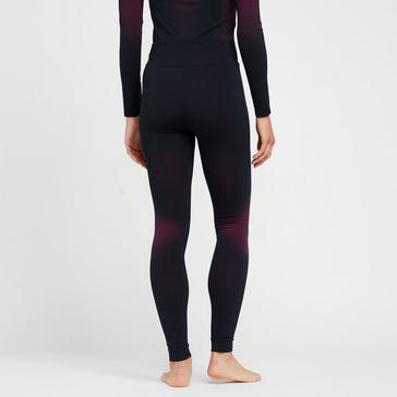 Dark Pink Odlo Women's Performance Warm Leggings