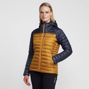 Gold Rab Women’s Microlight Alpine Down Jacket (Limited Edition)