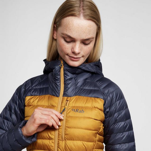 Rab yellow down discount jacket