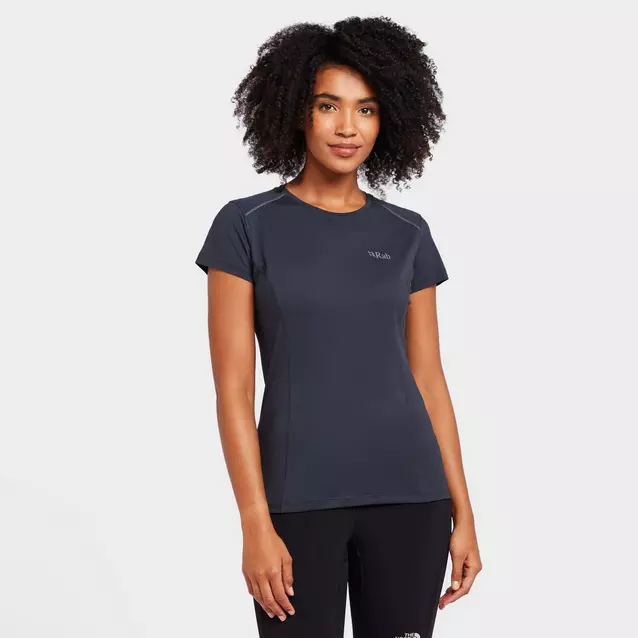 Rab Women s Force T Shirt Blacks