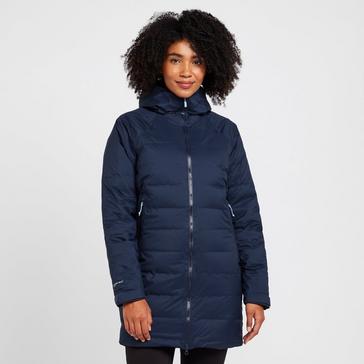 Navy Rab Women's Valiance Waterproof Down Parka