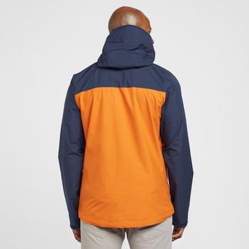 Orange Rab Men's Downpour ECO Waterproof Jacket