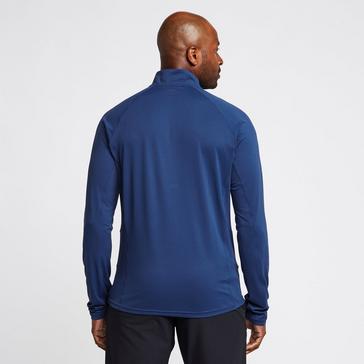 NAVY Rab Men's Sonic Long Sleeve Zip