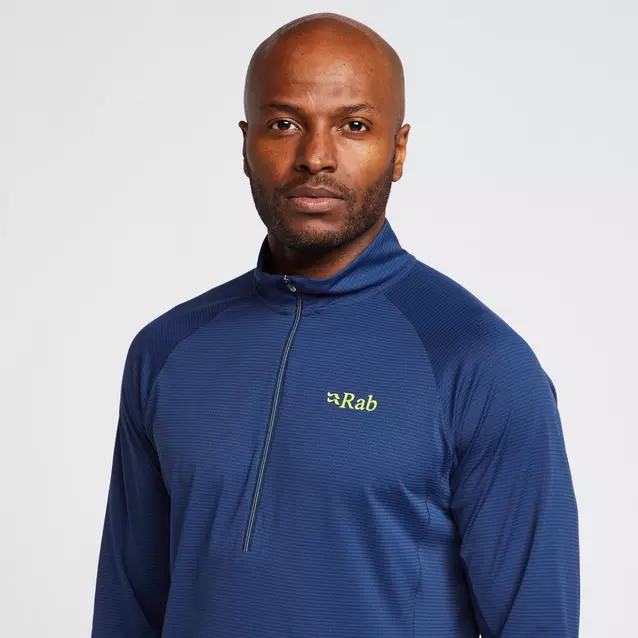 Rab men's pulse store long sleeve zip