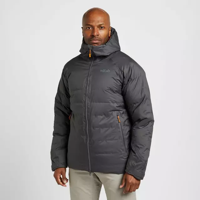 Rab mens waterproof down jacket best sale