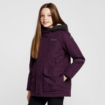 Purple Craghoppers Kids’ Akito Insulated Jacket