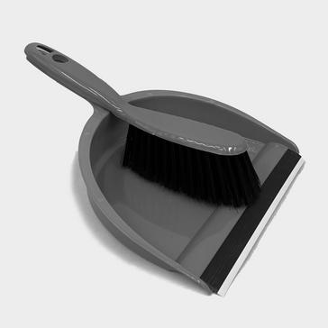 Grey HI-GEAR Dustpan & Brush