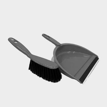 Grey HI-GEAR Dustpan & Brush