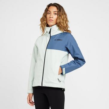 Green adidas Terrex Women’s Multi RAIN.RDY Waterproof Jacket