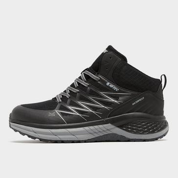 Black Hi Tec Men’s Trail Ultra Mid Waterproof Walking Shoe