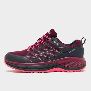 Purple Hi Tec Women’s Trail Ultra Low Waterproof Walking Shoe