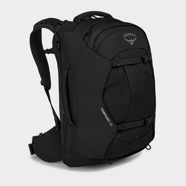 Black Osprey Farpoint 40L Travel Backpack