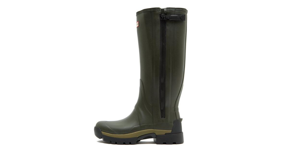 Hunter on sale zip wellies