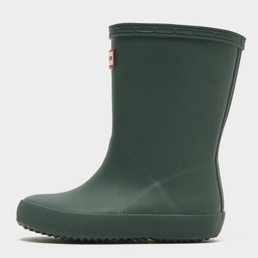 Green Hunter Kids’ Original First Classic Wellington Boots