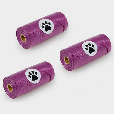 Purple Petface Planet 3 Roll Poop Bags