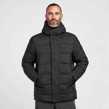 Black Craghoppers Men's Sutherland Insulated Hooded Jacket