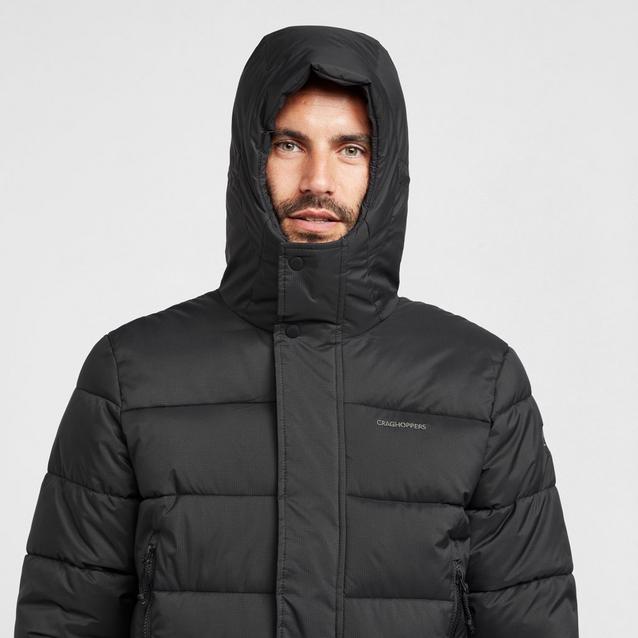 Craghoppers Men's Sutherland Insulated Hooded Jacket | Blacks