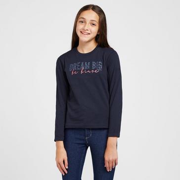 Navy Regatta Kids' Wenbie III Long-Sleeved Top