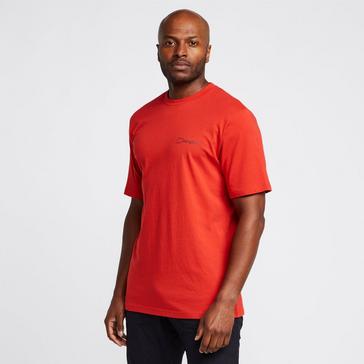 Red Berghaus Men’s Etive Mountain T-Shirt