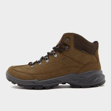 Brown North Ridge Men’s Rambler Waterproof Mid Walking Boots