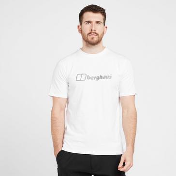 White Berghaus Men’s Original Big Logo T-Shirt