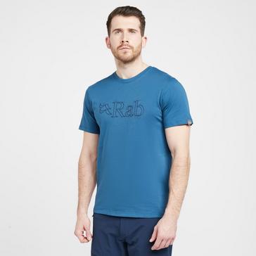 Dark Blue Rab Men's Stance Sketch Short Sleeve T-Shirt
