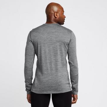 Grey Icebreaker Men’s 200 Long Sleeve Crew Baselayer