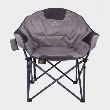 Grey HI-GEAR Dallas Heated Moon Chair
