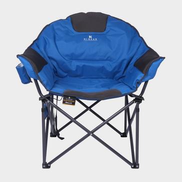 Blue HI-GEAR Dallas Heated Moon Chair