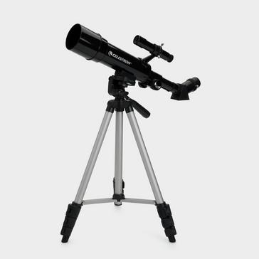 Black CELESTRON Travel Scope 50 with Backpack