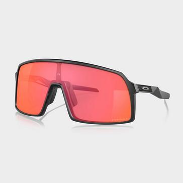 Black Oakley Sutro Sunglasses Prizm Trail Torch Lens