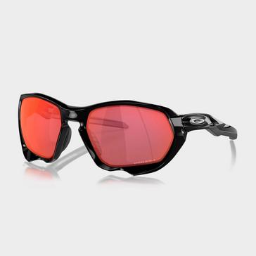 Black Oakley Plazma Sunglasses Black Trail Torch Lenses