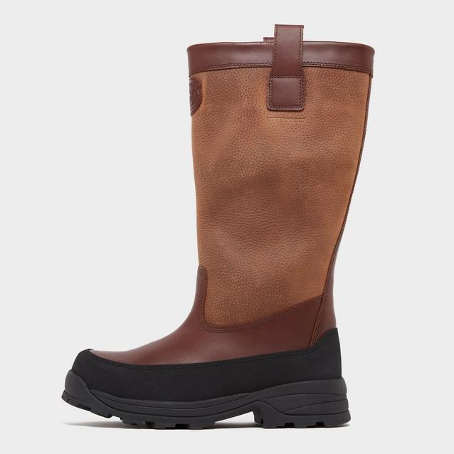 Hoggs Of Fife Glencoe Waterproof Trek Boot - Full Grain Leather Hiking Boots With Breathable Membrane, Memory Foam Insole