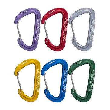 Assorted Mammut Sender Wire Carabiner