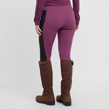 Red Royal Scot Women's Full Seat Riding Tights