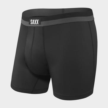 Black Saxx Men’s Sport Mesh Boxer Briefs