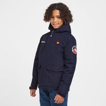 Navy Ellesse Kids’ Lookiana Parka Ski Jacket