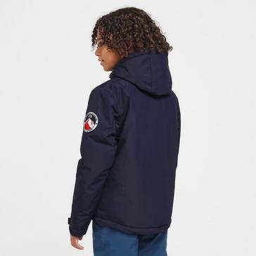 Navy Ellesse Kids’ Lookiana Parka Ski Jacket