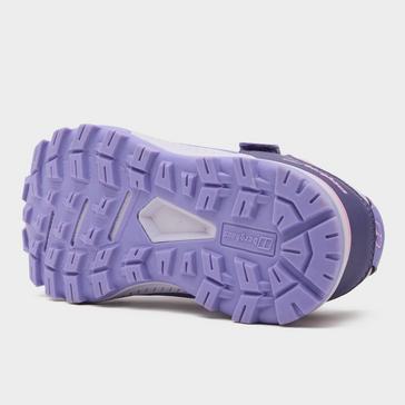 Purple Berghaus Kids’ Galactic Low Waterproof Walking Shoe